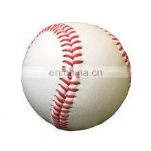 Professional Cowhide Real Leather 30% Wool Filling Cork Core Custom Hard Baseball Ball thumbnail-1