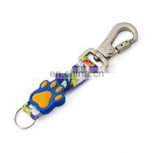 Top Sales Luxury Custom Blank Metal and Leather Car Keychain Key Holder for Men thumbnail-1