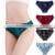 Wholesale New Women's Sexy Ladies Panty Maroon Underwear Women Quantity Simple Panties Customize Silk Satin Spandex thumbnail-4