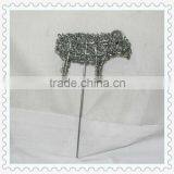 Chrome Coated Beautiful Animal Ornamental Iron Crafts thumbnail-1