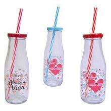 Glass Milk Bottle Container thumbnail-3