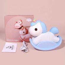 New Creative Unicorn Night Light Nursery Night Light Animal Cartoon Bedroom Rocking Horse Night Light For Kids Children Baby thumbnail-6