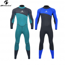 Scuba Diving Suit One Piece Waterwear Spine Protection Pad Stretchy Wetsuit Fullset thumbnail-1