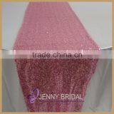 TR064#13 Beautiful Fuschia Color Glitter Sequin Table Runner thumbnail-6