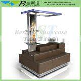 Wooden Shopping Mall Merchandising Stands for Sale, Mall Center Display Rack