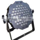 Led Flat Par Light 60W 54*1W RGBW Mixed Color Linear Dimming Slim Aluminium Housing DMX512/Stand Alone/Master-slave/Sound