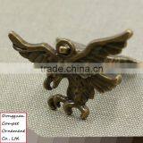 Manual Jewelry Green Bronze Zinc Alloy Diy Eagle Pendant thumbnail-4