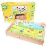 Wooden Intelligent Jigsaw Puzzle for Children