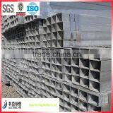 China Galvanized Square Pipe Sizes 20x20 Mm/ Galvanized Hollow Section