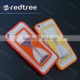 Fashionable Glitter Liquid Phone Cover; 2in1 Phone Case