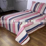 Pujiang thin type bed quilts/pillowcase bedding set made in China
