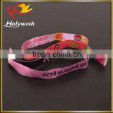 Guangzhou Wholesale Cheap Promotional Gift Fashion Polyester Cloth Wristband thumbnail-4