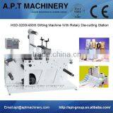 HSD-320G/450G Label Slitting Machine With Rotary Die-cutting Station