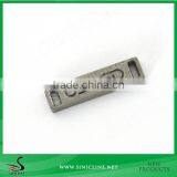 Sinicline Custom Debossed Logo Metal Tag Cloth Tag