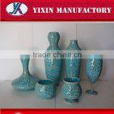 2016 Hot Selling Fancy Design Mosaic Glass Arrangement Flower