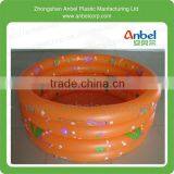 New 60" 4-Ring Pool Inflatable Kids Plastic Swimming Bathtub Paddling Ball Pool thumbnail-2