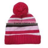 Girl's Stripe Hat thumbnail-1