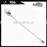 Wholesale Stainless Steel 304 Plastic Tail Bar Spoon