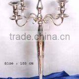Tall Candelabra 5 Candle, Candelabra, Chandle Holder, Wedding Candelabra thumbnail-1