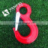 Alloy Steel European Type G80 Eye Slip Hook For Lifting Chain