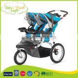 BS-56A 5 Point Safety Belt Luxury Baby Pram Stroller China, Double Baby Jogger Made in China thumbnail-4