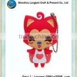 Ali Shaped Soft Pvc Handmade Keychain