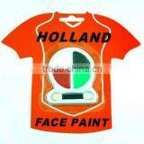 2016 Euro World Cup Football OEM Face Paint World Cup Soccer Painted Face Mask