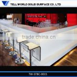 TW High Quality Waterproof Artificial Stone Bar Counter Design/ Kitchen Bar Counter Designs thumbnail-1
