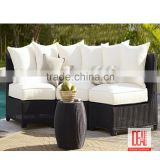 comfortable sofa set European design brown ratten garden outdoor furniture