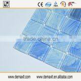 Handcraft Light Blue Glass Mosaic for Swimming Pool Project 25x25x4 Chip Size thumbnail-3
