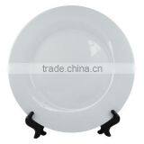 Full White Ceramic Plate/ Blank Plates/ Nice Printable Plate/ Plate for Sublimation/ Good Decorated Plate
