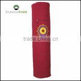 Batik Printed Yoga Mat Bag in Cotton Fabric thumbnail-2