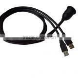 Double Mouth See Waterproof Line Car Shipping Motorcycle Dashboard Panel Data Extension 2 Meters thumbnail-4