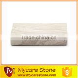 Grey Wooden vein marble soap dishes and tray 15*12*3cm