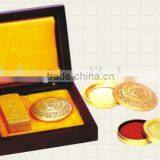 Design PAID Office Pre Metal Alphabet Dry Ink Jet Stamp Pad