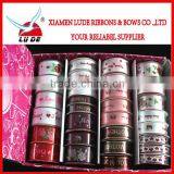 2015 Wholesale Gift Decoration Printed Wrapping Ribbon