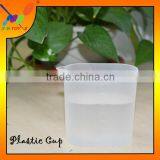 Plastic cup for measuring water or other liquid capacity Low price durable 150ml PP Plastic counting Cup