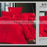 Viscose Cotton Jacquard Fabrics Bright Red thumbnail-5