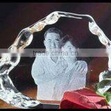 Custom Size Crystal Photo Frame