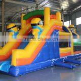 Cheap Minion Inflatable Kids Obstacle Course for Sale thumbnail-5
