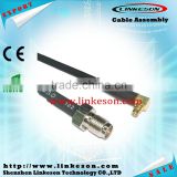 rf pigtail MCX plug to RP-SMA female rg174 coax cable