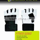 BODYBUILDING FITNESS GLOVES, WORKOUT GLOVES, LEATHER GLOVES thumbnail-1