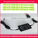 dc to dc Switch Power Supply -12VDC to 5V1A 2A 3A OEM Factory With CE,UL,SAA,CB,FCC,GS,KC,PSE Standard,low Cost thumbnail-2