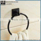 Elegant Wholesale Prices Zinc Alloy ORB Finishing Bathroom Accessories Wall Mounted Towel Ring thumbnail-1