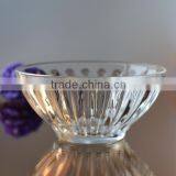 Crystal salad glass bowl for gifts offerd by Bengbu Cattelan Glassware