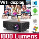 BYINTEK BT905WIFI HD Multi-Media Support DLNA Miracast Airplay HDMI TV Home Theater 3D LED Wifi Display Mini Projector