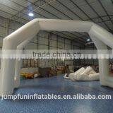 Cheap&durable PVC Inflatable White Arch Without Printing