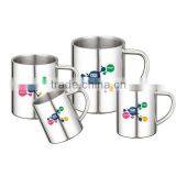 8 oz Stainless Steel Water Bottle With Handle thumbnail-3