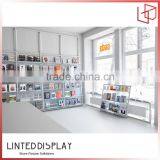 Customied Metal Material Paited Gray Color Metal Book Shelf thumbnail-2