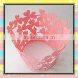 White Laser Cut Decorative Wedding Cake Wrapper for Wedding Occasion thumbnail-2